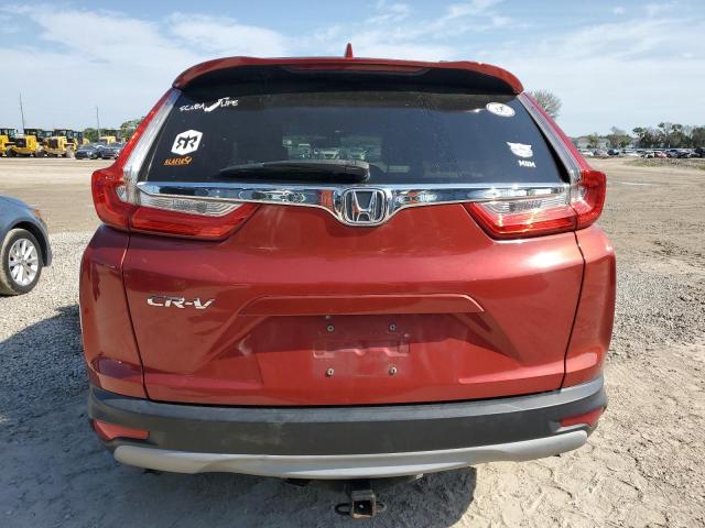 5J6RW1H50HL017980 - 2017 HONDA CR-V EX RED photo 6