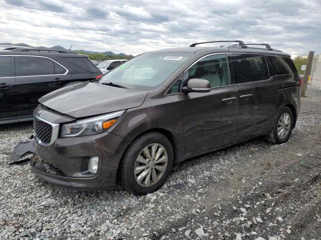 2017 KIA SEDONA EX, 