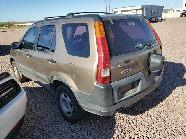 JHLRD68482C017963 - 2002 HONDA CR-V LX GOLD photo 2