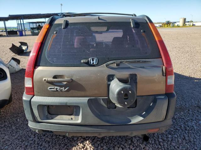 JHLRD68482C017963 - 2002 HONDA CR-V LX GOLD photo 6