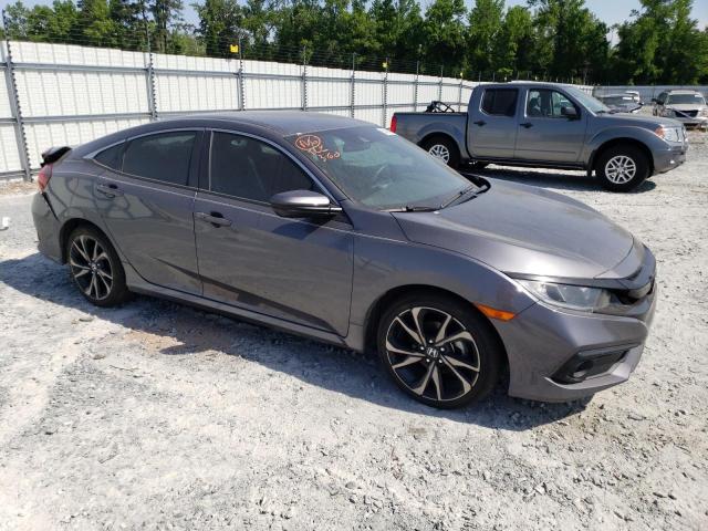 2HGFC2F84KH591203 - 2019 HONDA CIVIC SPORT 灰色 照片 4
