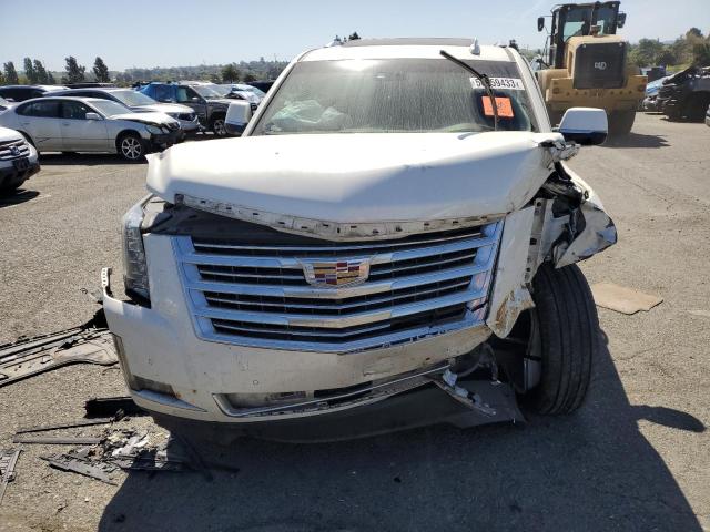 1GYS4PKJ5FR672551 - 2015 CADILLAC ESCALADE PLATINUM WHITE photo 5