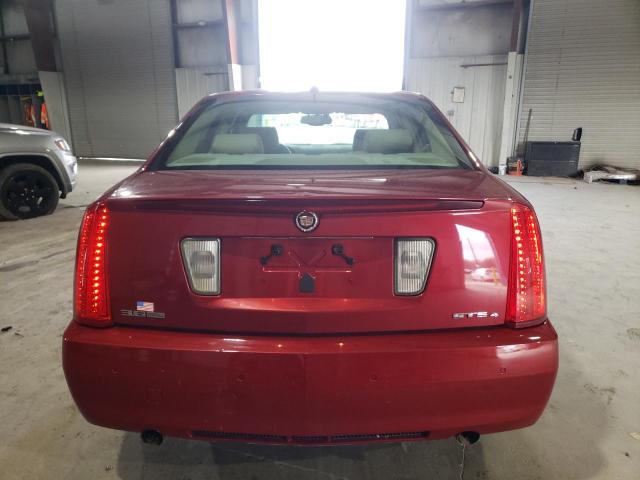 1G6DW67V680107749 - 2008 CADILLAC STS MAROON photo 6