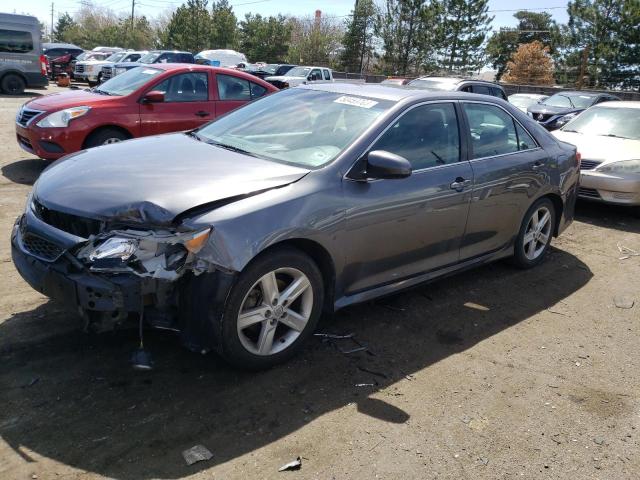 4T1BF1FK4EU441714 - 2014 TOYOTA CAMRY L GRAY photo 1