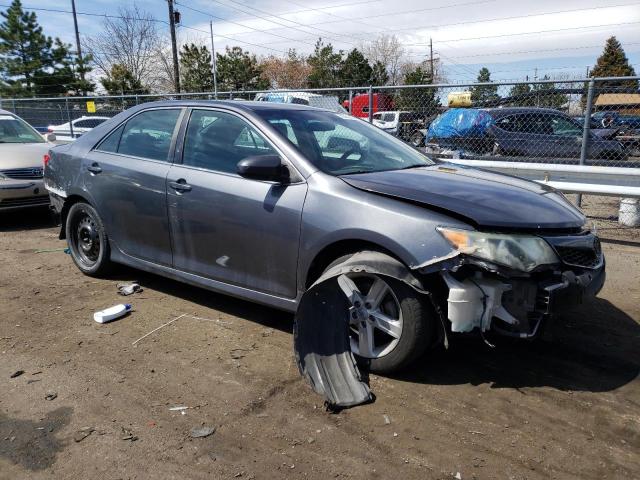 4T1BF1FK4EU441714 - 2014 TOYOTA CAMRY L GRAY photo 4