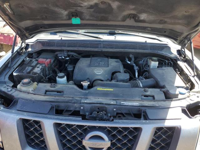 1N6AA0EC0FN509941 - 2015 NISSAN TITAN S GRAY photo 11