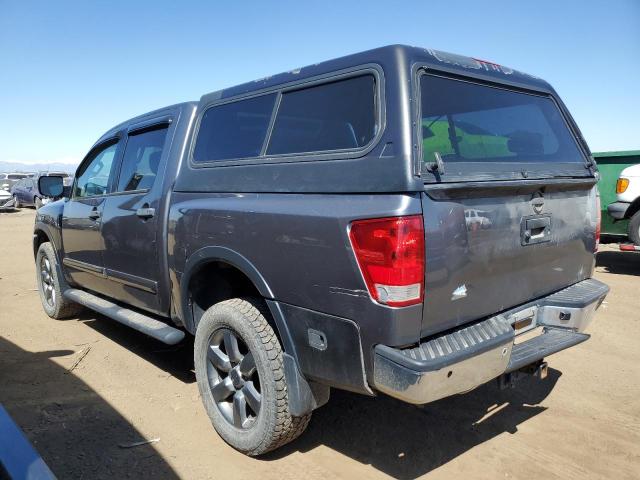 1N6AA0EC0FN509941 - 2015 NISSAN TITAN S GRAY photo 2