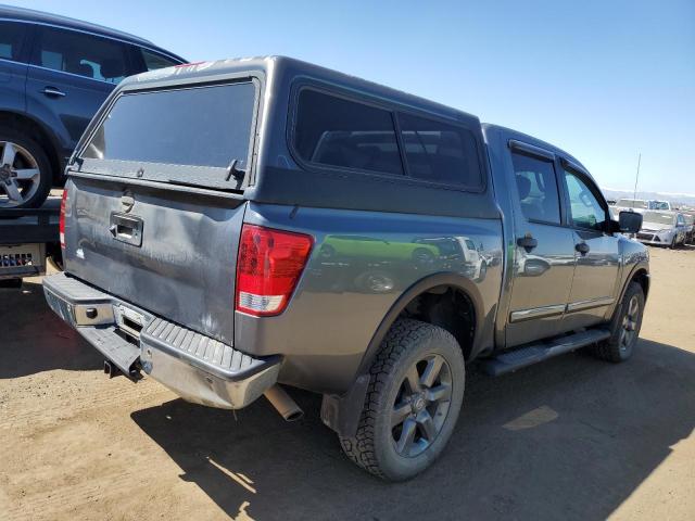 1N6AA0EC0FN509941 - 2015 NISSAN TITAN S GRAY photo 3