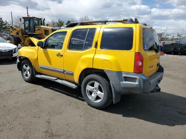 5N1AN08W36C541092 - 2006 NISSAN XTERRA OFF ROAD YELLOW photo 2