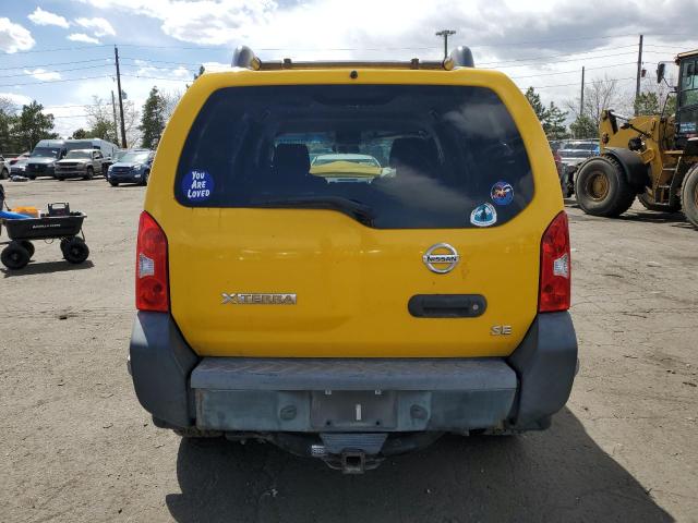 5N1AN08W36C541092 - 2006 NISSAN XTERRA OFF ROAD YELLOW photo 6