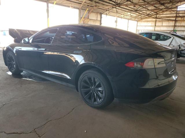 5YJSA1DP2DFP17896 - 2013 TESLA MODEL S BLACK photo 2