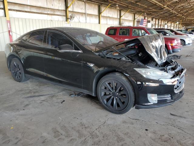 5YJSA1DP2DFP17896 - 2013 TESLA MODEL S BLACK photo 4