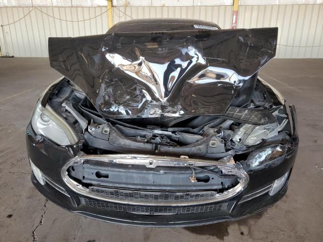 5YJSA1DP2DFP17896 - 2013 TESLA MODEL S BLACK photo 5