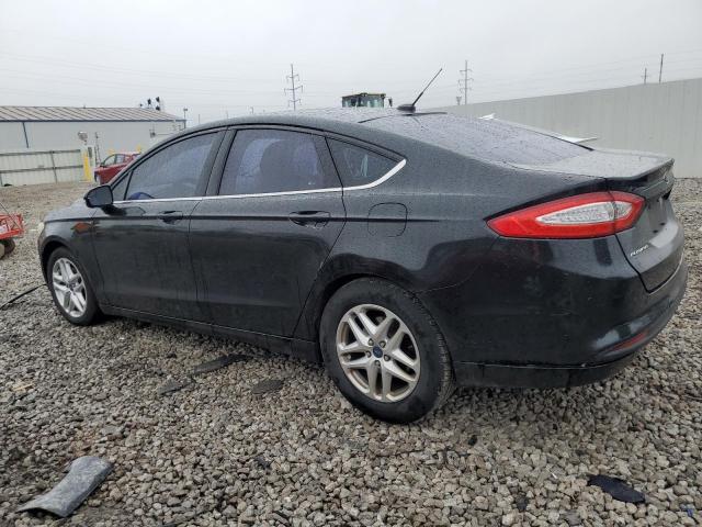 1FA6P0H74E5385960 - 2014 FORD FUSION SE BLACK photo 2