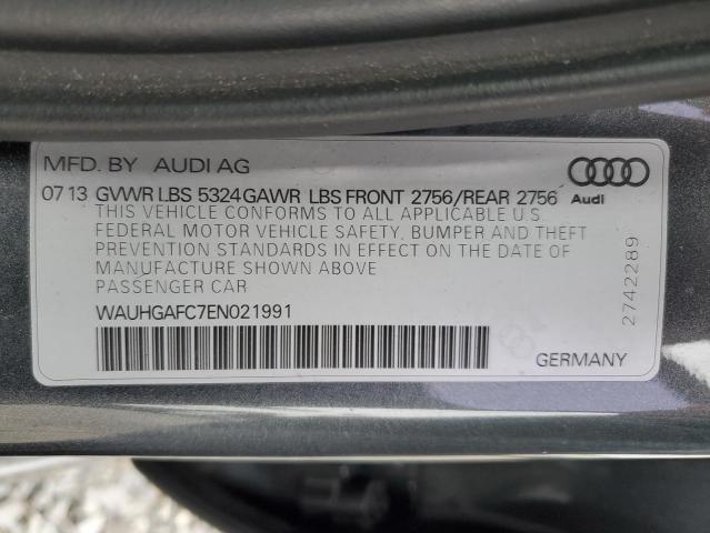 WAUHGAFC7EN021991 - 2014 AUDI A6 PRESTIGE Boz foto 12