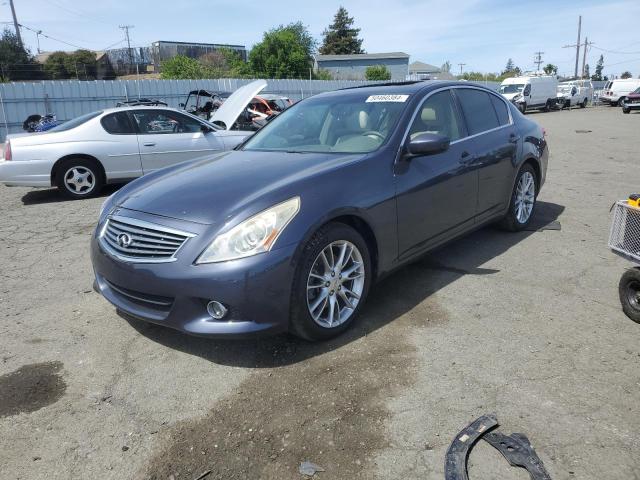 JN1CV6AP5BM300774 - 2011 INFINITI G37 BASE BLUE photo 1