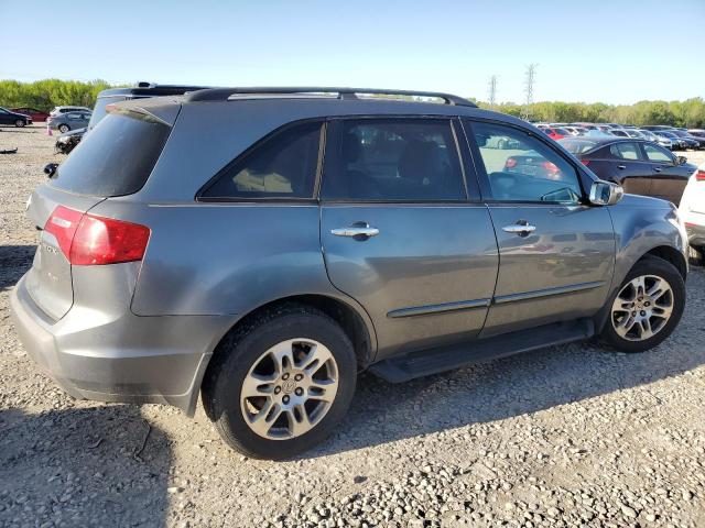 2HNYD28409H503993 - 2009 ACURA MDX TECHNOLOGY GRAY photo 3