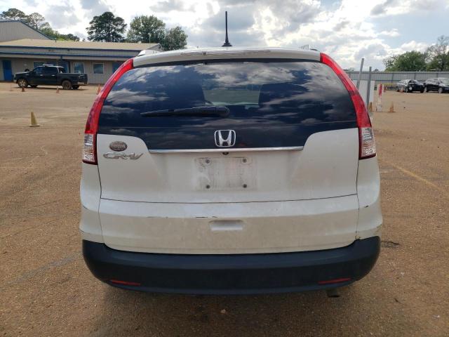 5J6RM3H72DL042411 - 2013 HONDA CR-V EXL WHITE photo 6