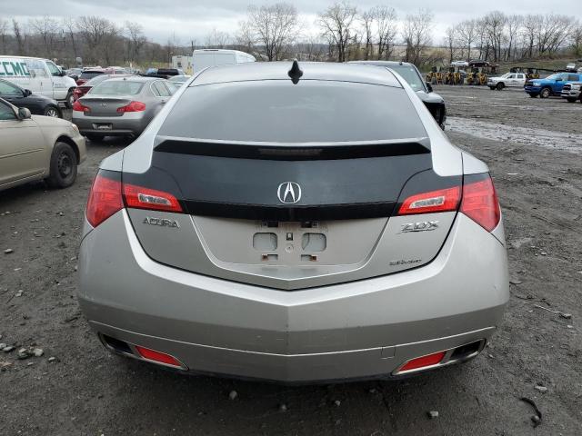 2HNYB1H63AH503136 - 2010 ACURA ZDX ADVANCE فضي صورة 6