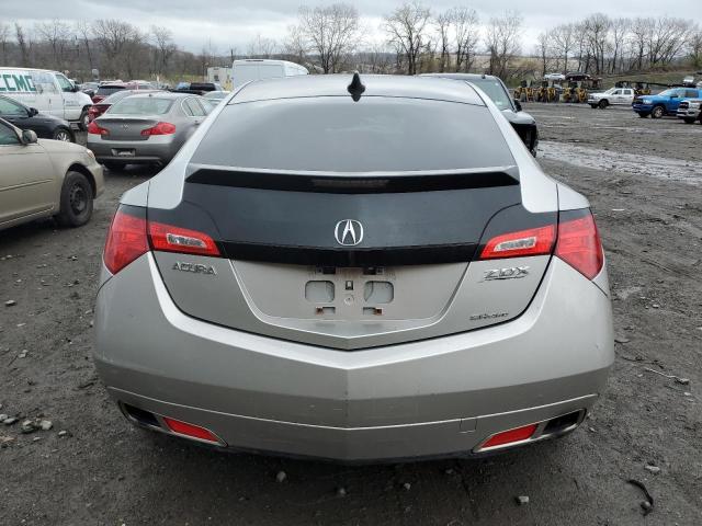 2HNYB1H63AH503136 - 2010 ACURA ZDX ADVANCE SILVER photo 6