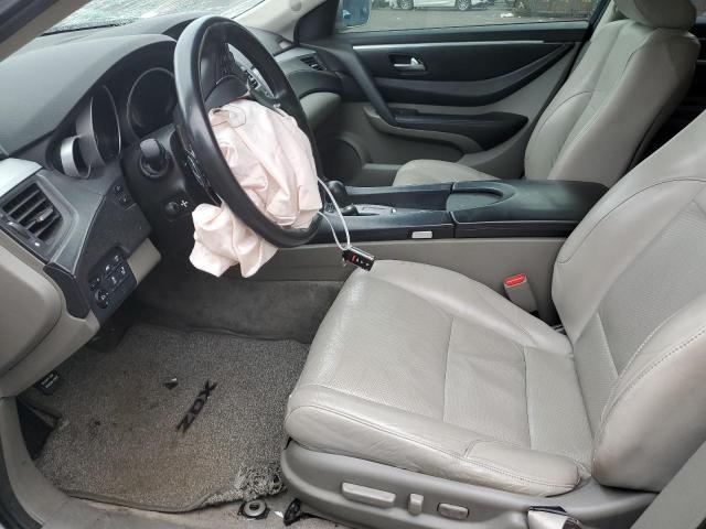 2HNYB1H63AH503136 - 2010 ACURA ZDX ADVANCE فضي صورة 7