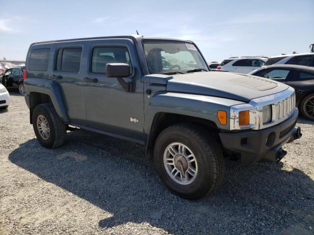 5GTDN13E778196264 - 2007 HUMMER H3 BLUE photo 4