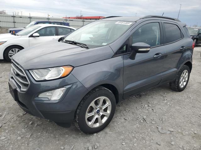 MAJ6S3GL2KC290142 - 2019 FORD ECOSPORT SE ნაცრისფერი ფოტო 1