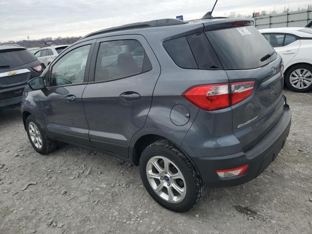 MAJ6S3GL2KC290142 - 2019 FORD ECOSPORT SE ნაცრისფერი ფოტო 2