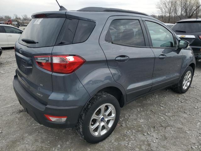 MAJ6S3GL2KC290142 - 2019 FORD ECOSPORT SE ნაცრისფერი ფოტო 3