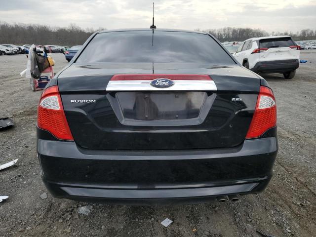 3FAHP0JA5CR128508 - 2012 FORD FUSION SEL BLACK photo 6