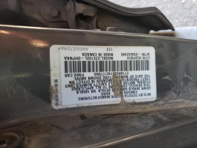 2T1KR32E14C177855 - 2004 TOYOTA COROLLA MA XR GRAY photo 12