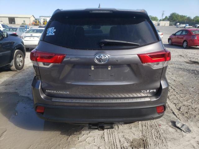 5TDJZRFH8KS562790 - 2019 TOYOTA HIGHLANDER SE GRAY photo 6