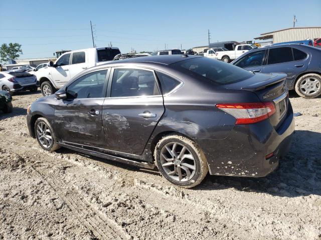 3N1AB7AP3FY342899 - 2015 NISSAN SENTRA S GRAY photo 2