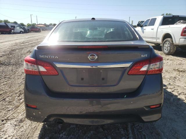 3N1AB7AP3FY342899 - 2015 NISSAN SENTRA S GRAY photo 6