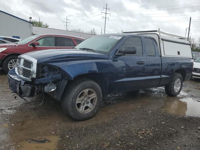 1D7HW42K47S161284 - 2007 DODGE DAKOTA SLT BLUE photo 1