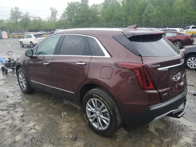 1GYKNDR40PZ189630 - 2023 CADILLAC XT5 PREMIUM LUXURY BURGUNDY photo 2