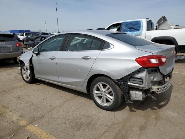 1G1BE5SM5H7172852 - 2017 CHEVROLET CRUZE LT SILVER photo 2