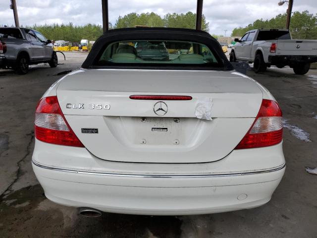 WDBTK56G17T078769 - 2007 MERCEDES-BENZ CLK 350 WHITE photo 6