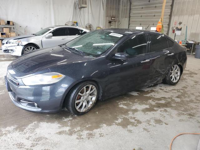 1C3CDFCH6DD200745 - 2013 DODGE DART LIMITED GRAY photo 1