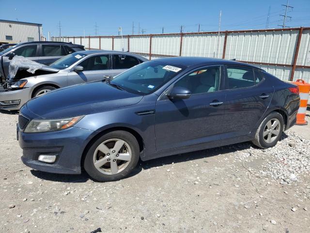 5XXGM4A72FG490390 - 2015 KIA OPTIMA LX BLUE photo 1