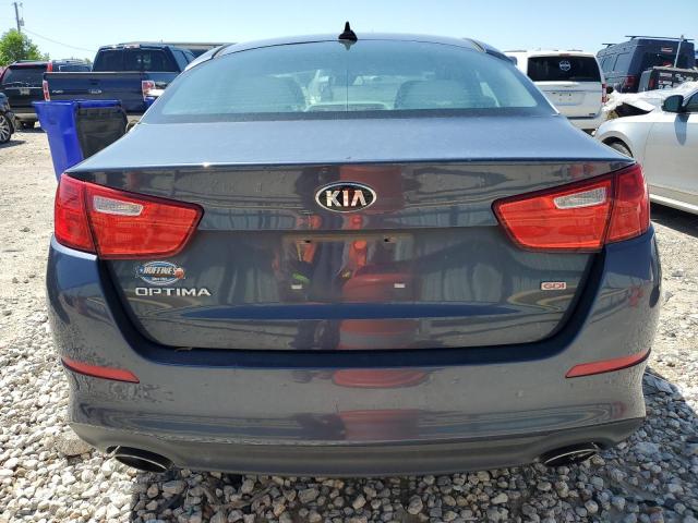 5XXGM4A72FG490390 - 2015 KIA OPTIMA LX BLUE photo 6