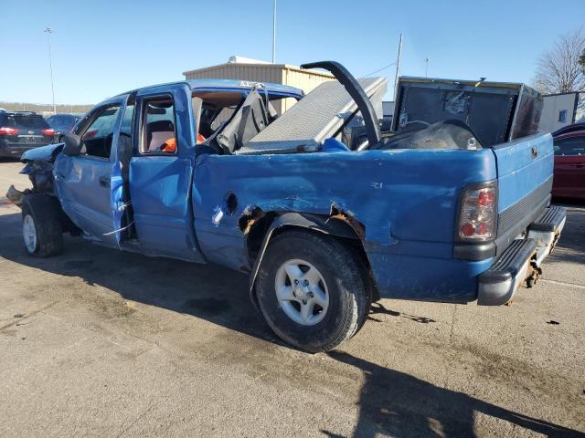 3B7HF13Z4TM168324 - 1996 DODGE RAM 1500 BLUE photo 2