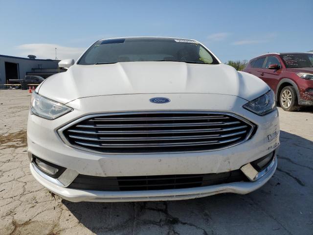 3FA6P0G78JR222995 - 2018 FORD FUSION S WHITE photo 5