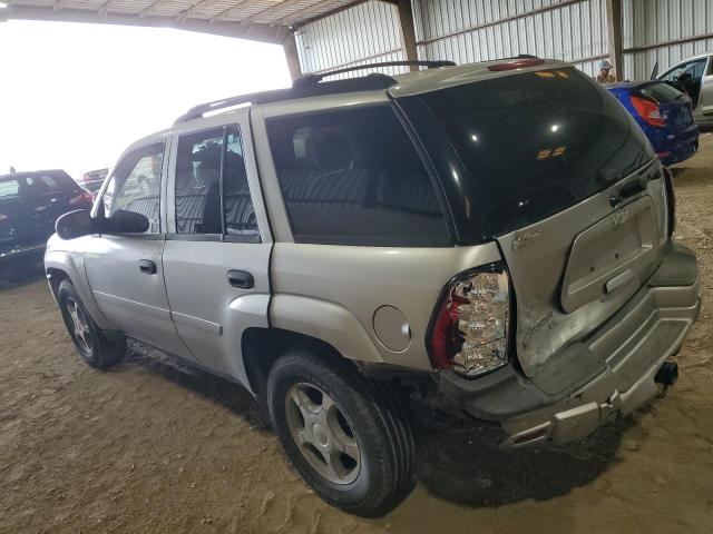 1GNDS13S172108728 - 2007 CHEVROLET TRAILBLAZE LS SILVER photo 2