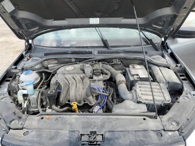 3VW2K7AJ6DM217202 - 2013 VOLKSWAGEN JETTA BASE 灰色 照片 11