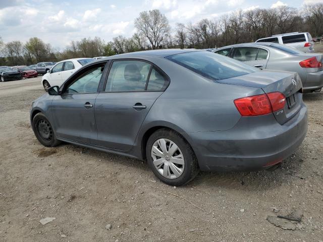 3VW2K7AJ6DM217202 - 2013 VOLKSWAGEN JETTA BASE 灰色 照片 2