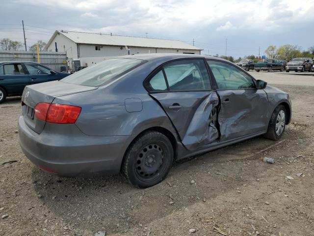 3VW2K7AJ6DM217202 - 2013 VOLKSWAGEN JETTA BASE 灰色 照片 3