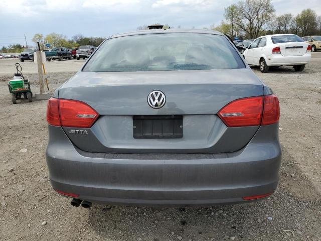 3VW2K7AJ6DM217202 - 2013 VOLKSWAGEN JETTA BASE 灰色 照片 6
