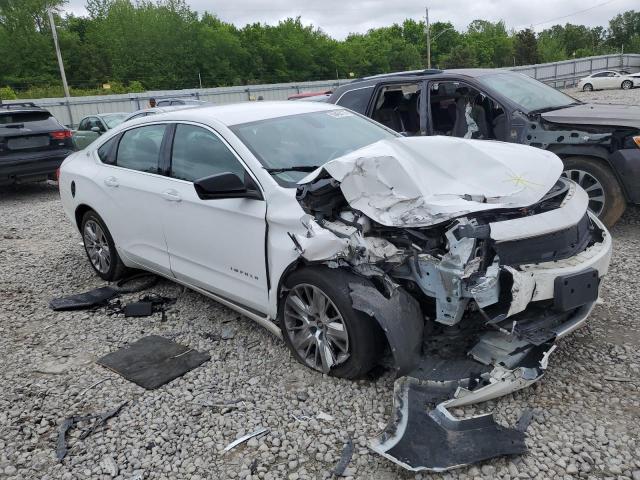 1G11X5SL6EU152586 - 2014 CHEVROLET IMPALA LS WHITE photo 4