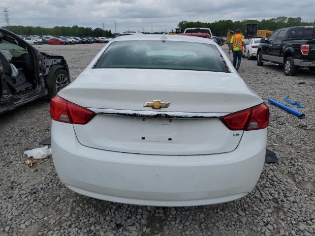 1G11X5SL6EU152586 - 2014 CHEVROLET IMPALA LS WHITE photo 6